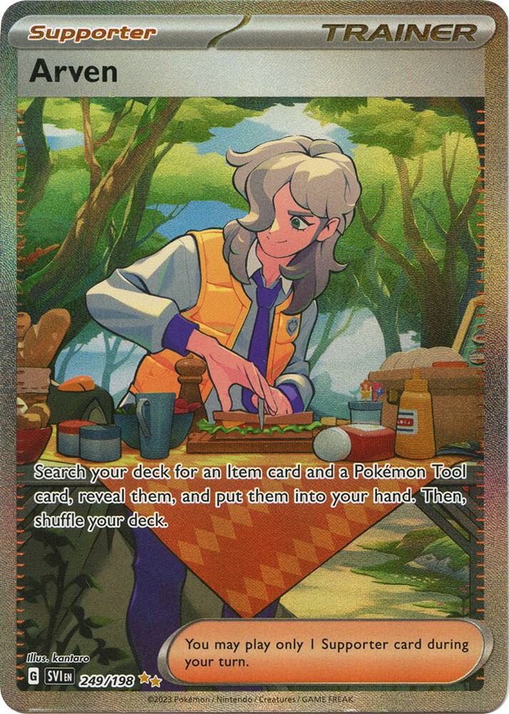 Arven 249 198 249/198 (SV01: Scarlet & Violet Base Set)  - Holofoil | Good Games Adelaide SA
