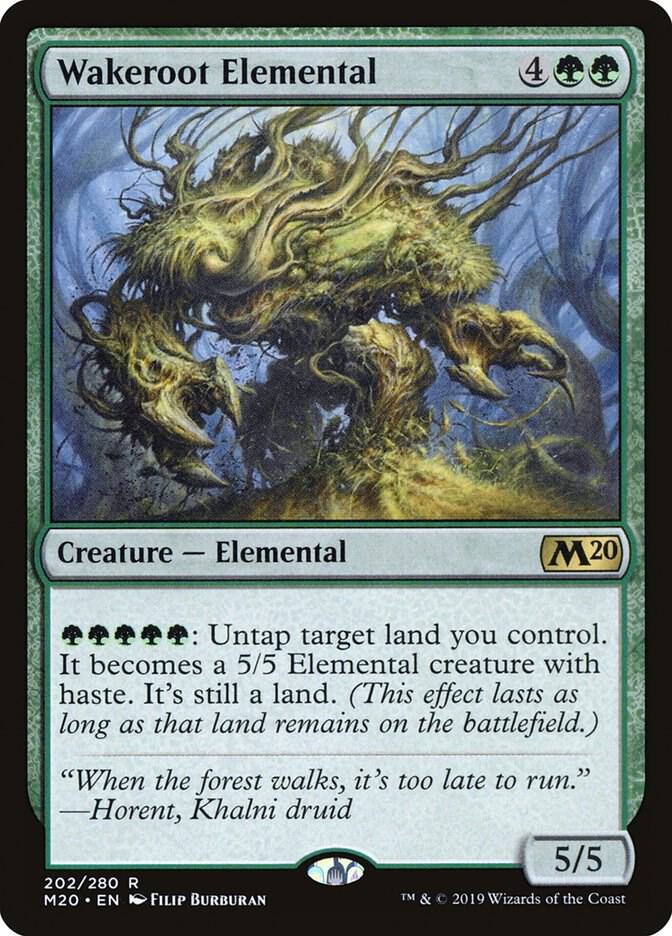 Wakeroot Elemental 202 (Core Set 2020)  | Good Games Adelaide SA