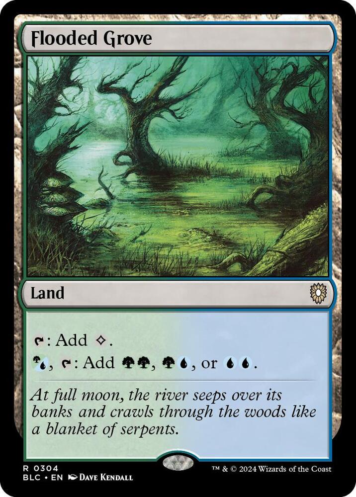Flooded Grove 304 (Commander: Bloomburrow)  | Good Games Adelaide SA