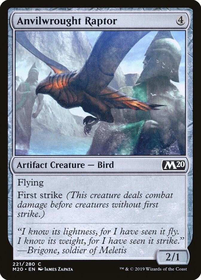 Anvilwrought Raptor 221 (Core Set 2020)  - Foil | Good Games Adelaide SA