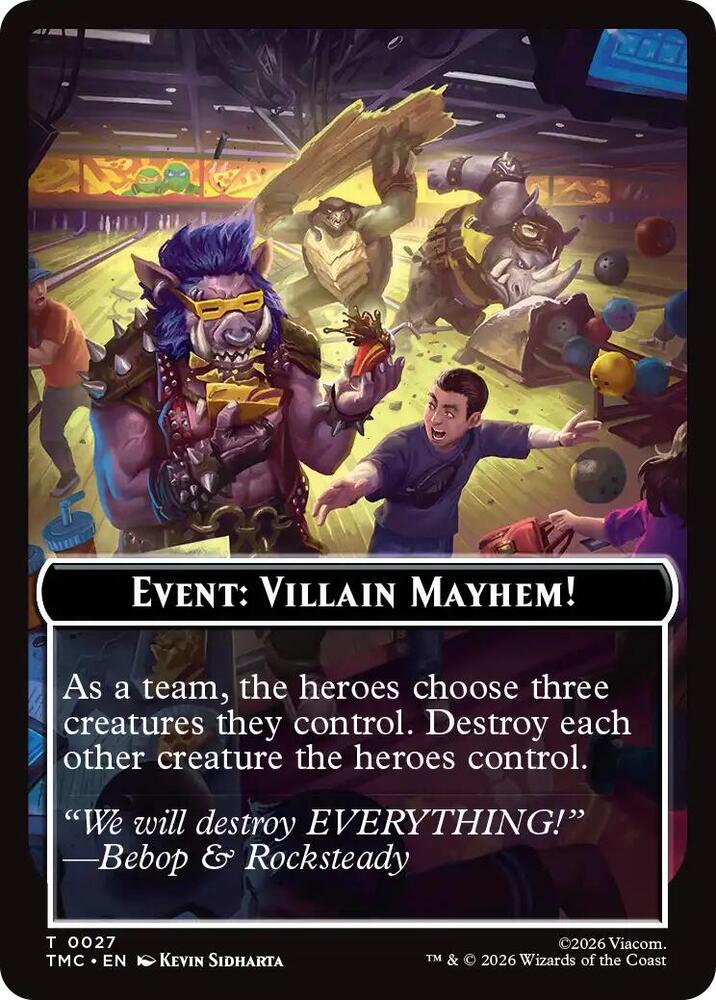 Event Villain Mayhem 27 (Commander: Teenage Mutant Ninja Turtles)  | Good Games Adelaide SA