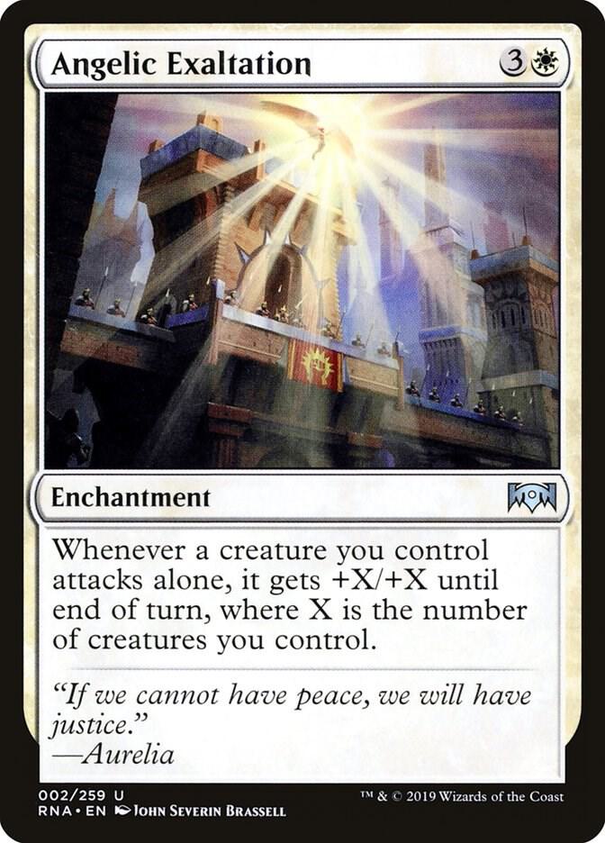 Angelic Exaltation 2 (Ravnica Allegiance)  - Foil | Good Games Adelaide SA