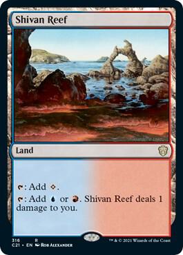 Shivan Reef 316 (Commander 2021)  | Good Games Adelaide SA