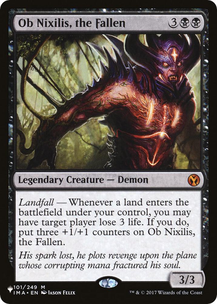 Ob Nixilis the Fallen 101/249 (The List Reprints)  | Good Games Adelaide SA