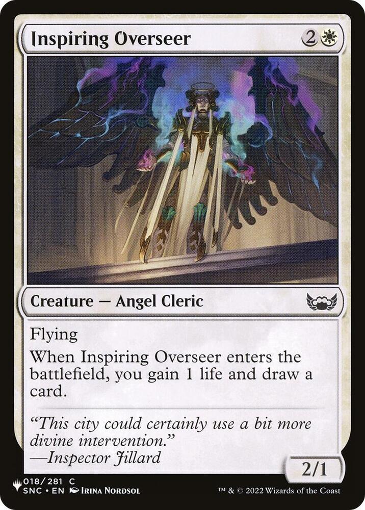 Inspiring Overseer 018/281 (The List Reprints)  | Good Games Adelaide SA