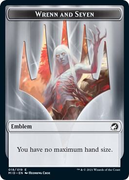 Emblem Wrenn and Seven 18 (Innistrad: Midnight Hunt)  | Good Games Adelaide SA