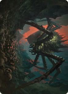 Shelob Child of Ungoliant Art Card 23 (Art Series: Universes Beyond: The Lord of the Rings: Tales of Middle-earth)  | Good Games Adelaide SA
