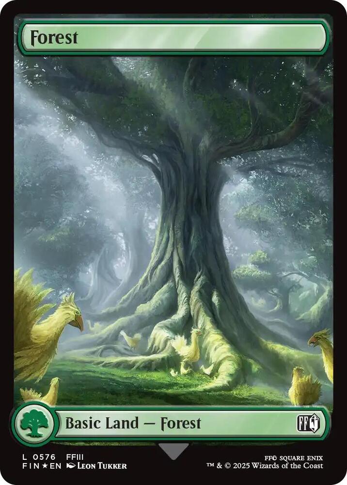 Forest  576 (FINAL FANTASY)  - Foil | Good Games Adelaide SA