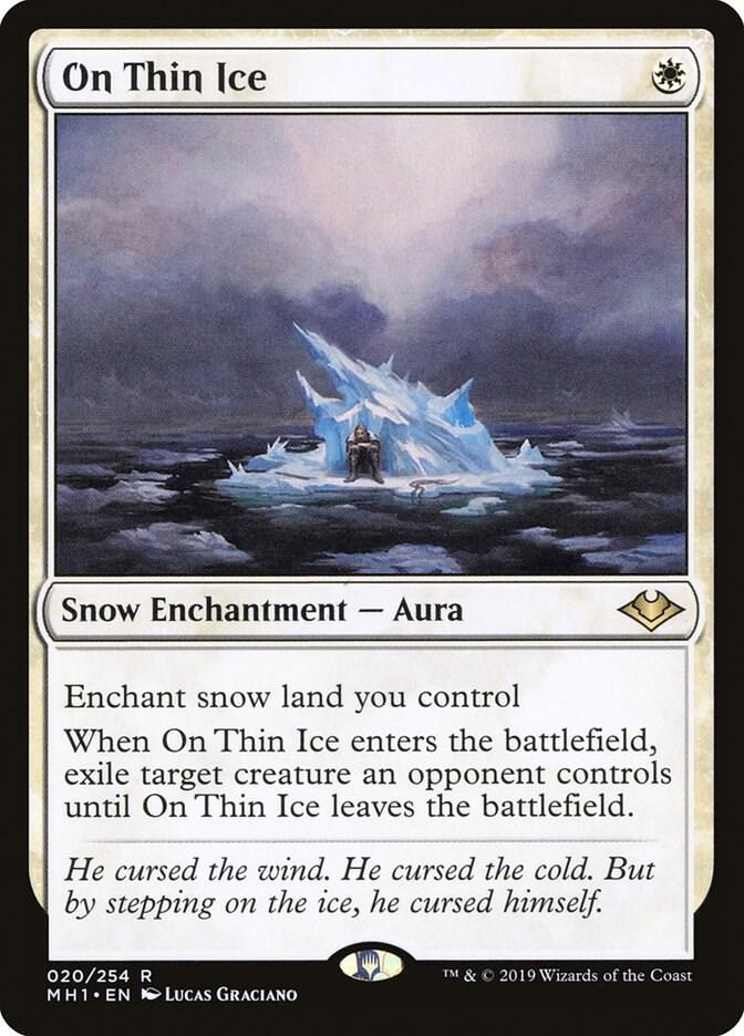 On Thin Ice 20 (Modern Horizons)  - Foil | Good Games Adelaide SA
