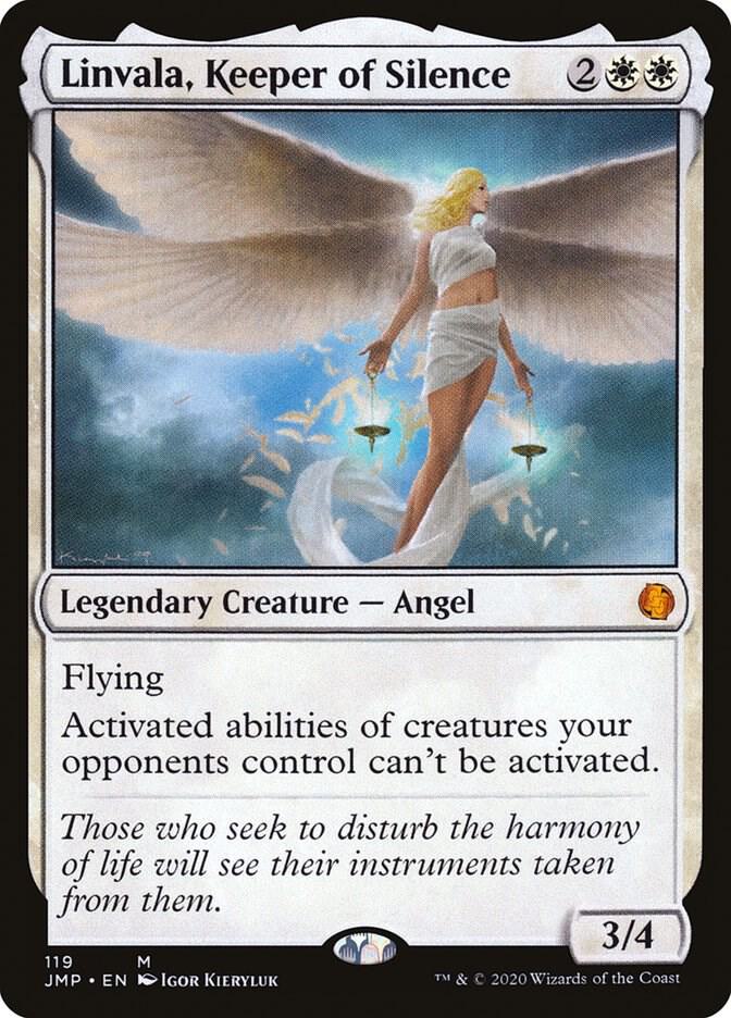 Linvala, Keeper of Silence 119 (Jumpstart)  | Good Games Adelaide SA