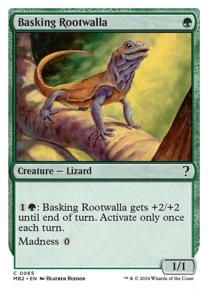 Basking Rootwalla 65 (Mystery Booster 2)  | Good Games Adelaide SA
