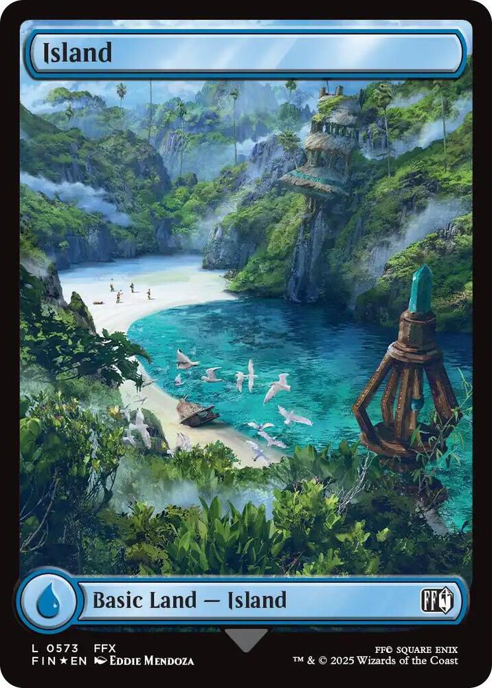 Island 573 (FINAL FANTASY)  - Foil | Good Games Adelaide SA