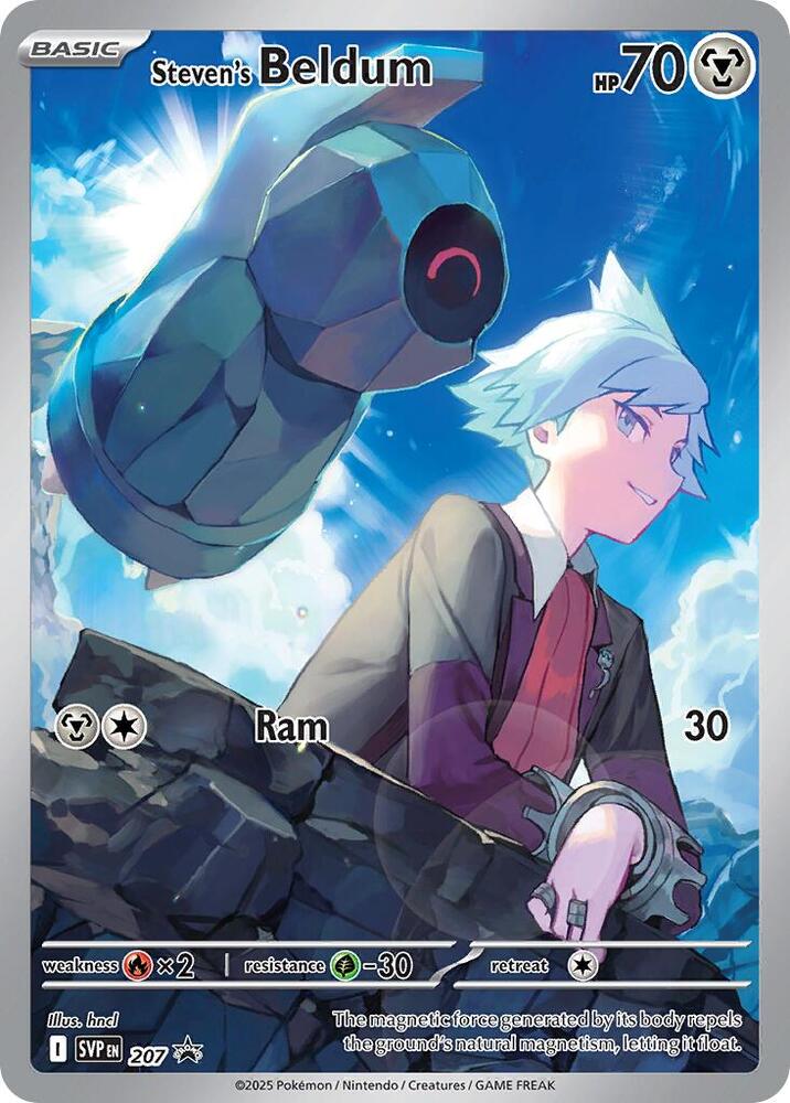 Steven's Beldum 207 (SV: Scarlet & Violet Promo Cards)  - Holofoil | Good Games Adelaide SA