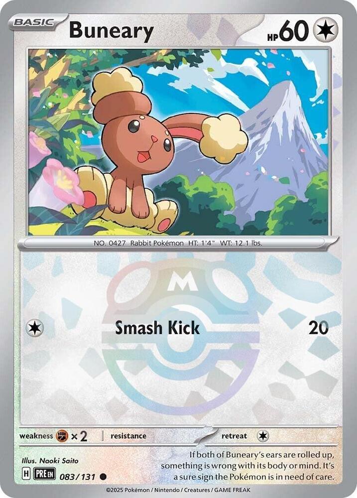 Buneary 083/131 (SV: Prismatic Evolutions)  - Holofoil | Good Games Adelaide SA