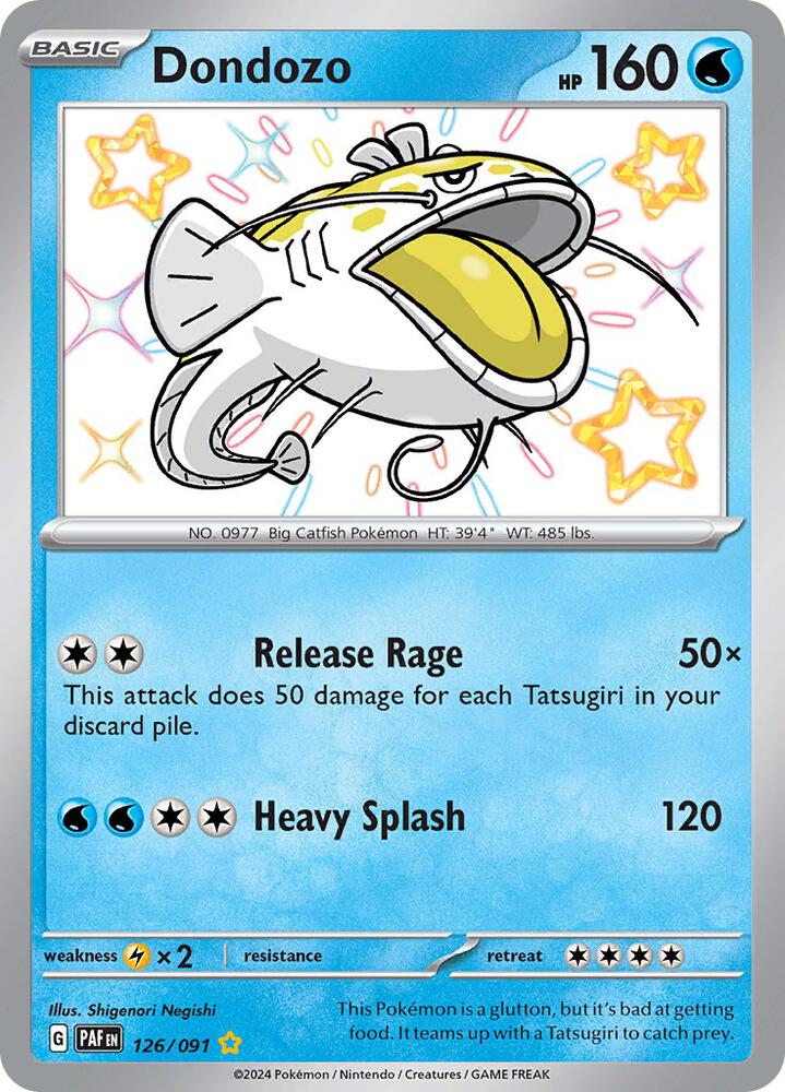 Dondozo 126/091 (SV: Paldean Fates)  - Holofoil | Good Games Adelaide SA