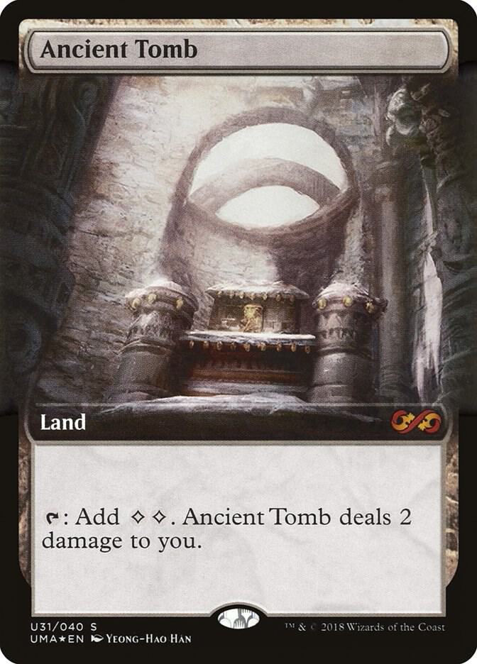 Ancient Tomb U31 (Ultimate Masters: Box Toppers)  - Foil | Good Games Adelaide SA
