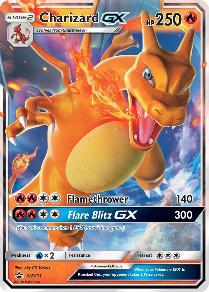Charizard GX SM211 (SM Promos)  - Holofoil | Good Games Adelaide SA