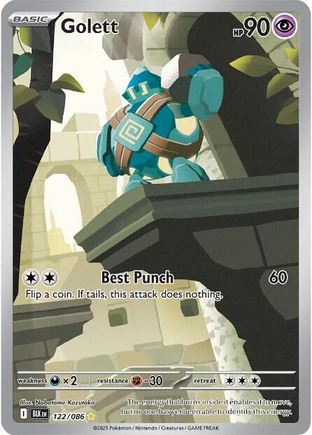 Golett 122/086 (SV: Black Bolt)  - Holofoil | Good Games Adelaide SA