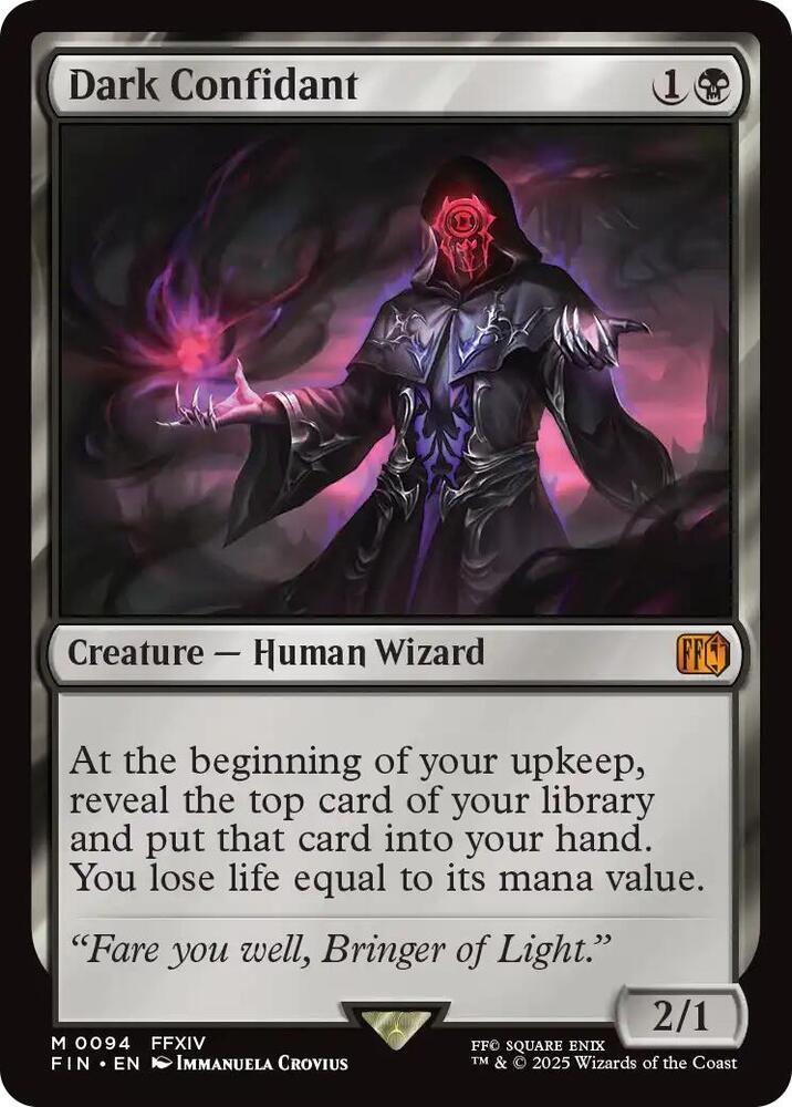 Dark Confidant 94 (FINAL FANTASY)  - Foil | Good Games Adelaide SA