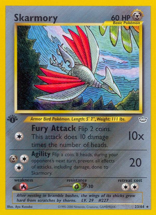 Skarmory 23/64 (Neo Revelation)  - 1st Edition | Good Games Adelaide SA