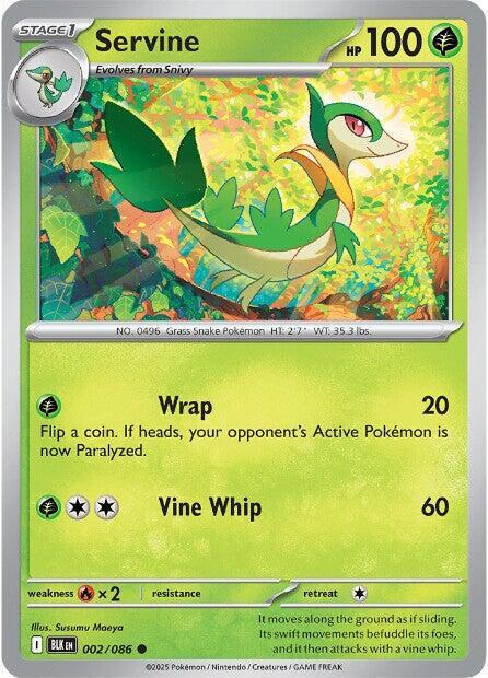 Servine 002/086 (SV: Black Bolt)  | Good Games Adelaide SA