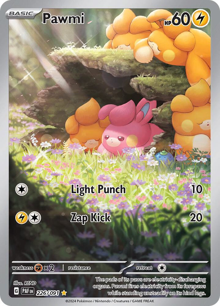 Pawmi 226/091 (SV: Paldean Fates)  - Holofoil | Good Games Adelaide SA