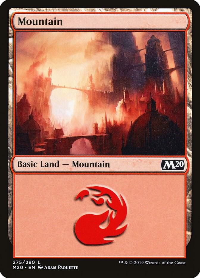 Mountain 275 (Core Set 2020)  | Good Games Adelaide SA