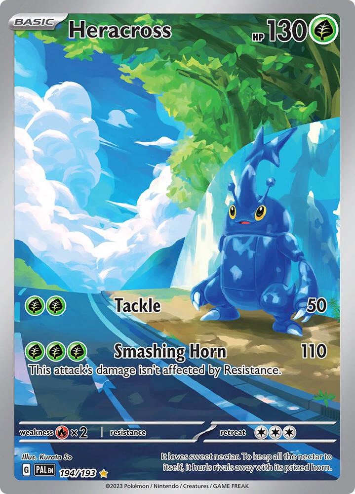 Heracross 194/193 (SV02: Paldea Evolved)  - Holofoil | Good Games Adelaide SA