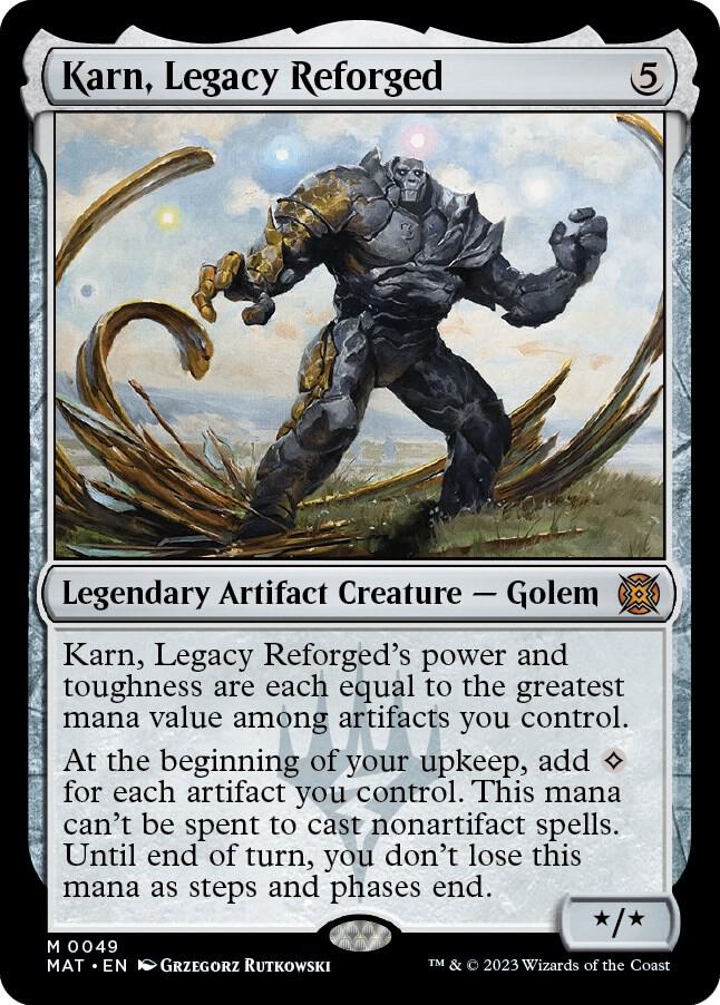 Karn, Legacy Reforged 49 (March of the Machine: The Aftermath)  - Foil | Good Games Adelaide SA