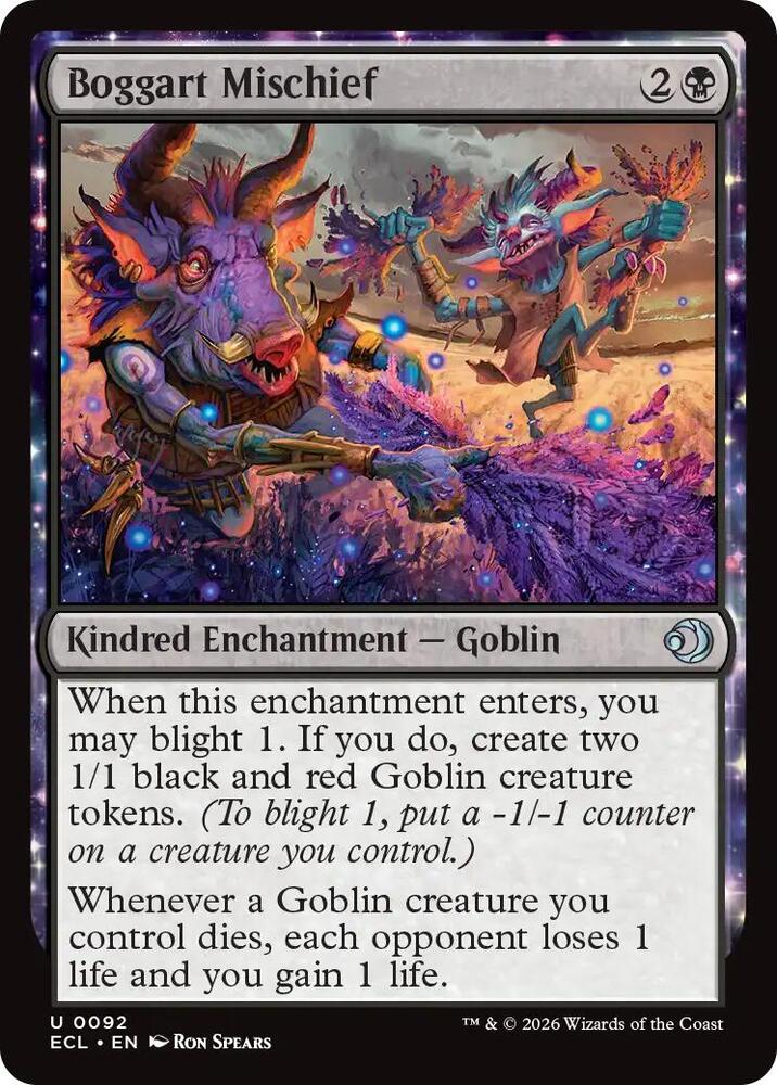 Boggart Mischief 92 (Lorwyn Eclipsed)  | Good Games Adelaide SA
