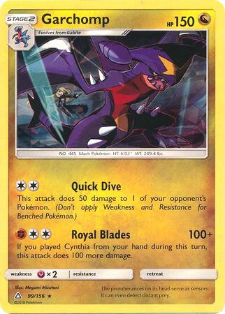 Garchomp 99 156 Cracked Ice Holo 099/156 (Deck Exclusives)  - Holofoil | Good Games Adelaide SA