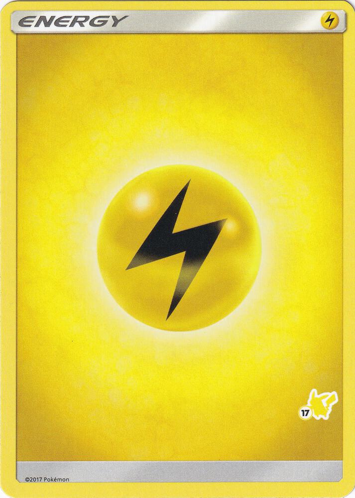 Lightning Energy 17 Pikachu Stamped  (Battle Academy)  | Good Games Adelaide SA