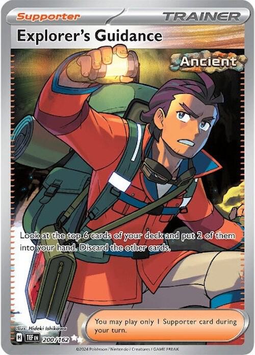 Explorer's Guidance 200/162 (SV05: Temporal Forces)  - Holofoil | Good Games Adelaide SA