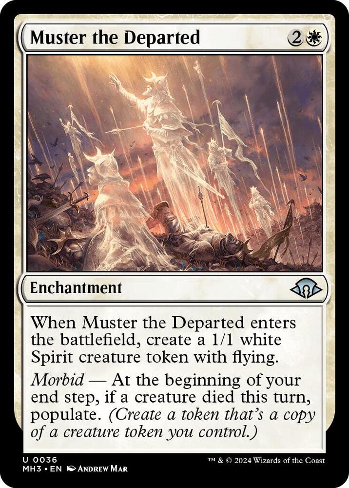 Muster the Departed 36 (Modern Horizons 3)  - Foil | Good Games Adelaide SA