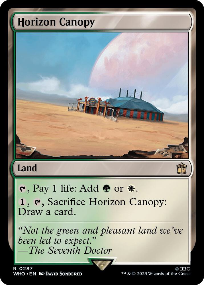 Horizon Canopy 287 (Universes Beyond: Doctor Who)  - Foil | Good Games Adelaide SA