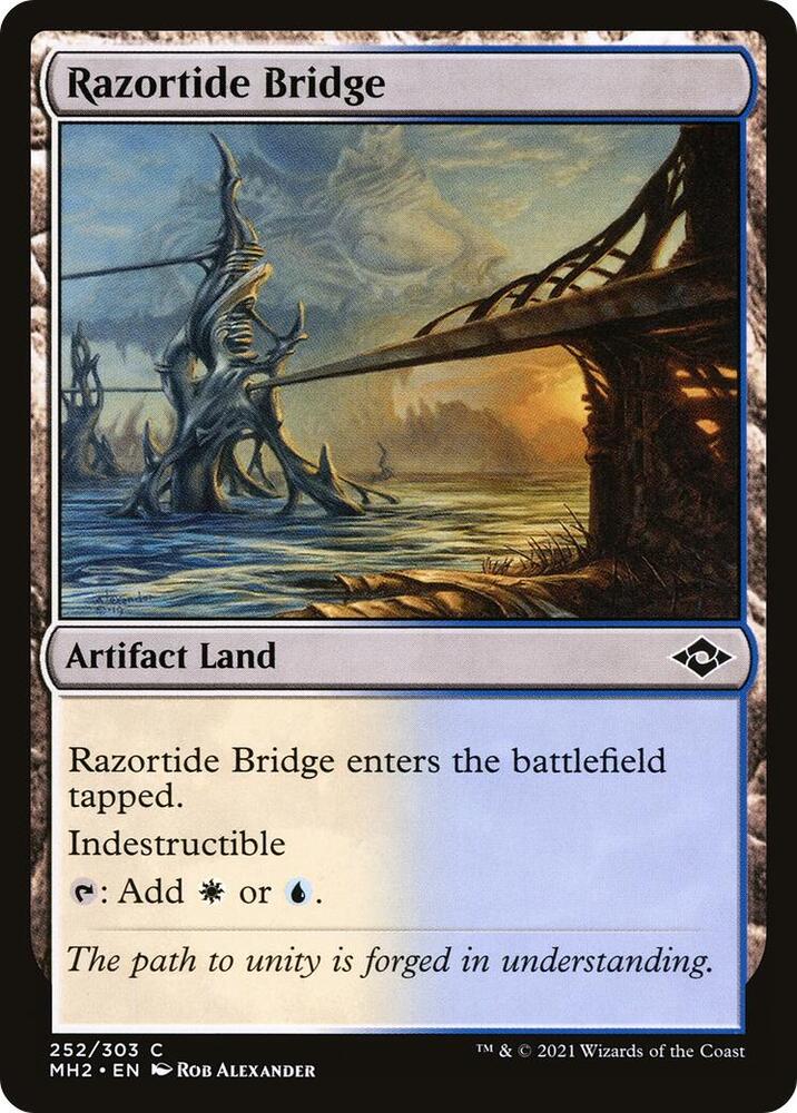 Razortide Bridge 252 (Modern Horizons 2)  - Foil | Good Games Adelaide SA