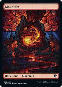 Mountain Showcase 280 (Dominaria United)  - Foil | Good Games Adelaide SA