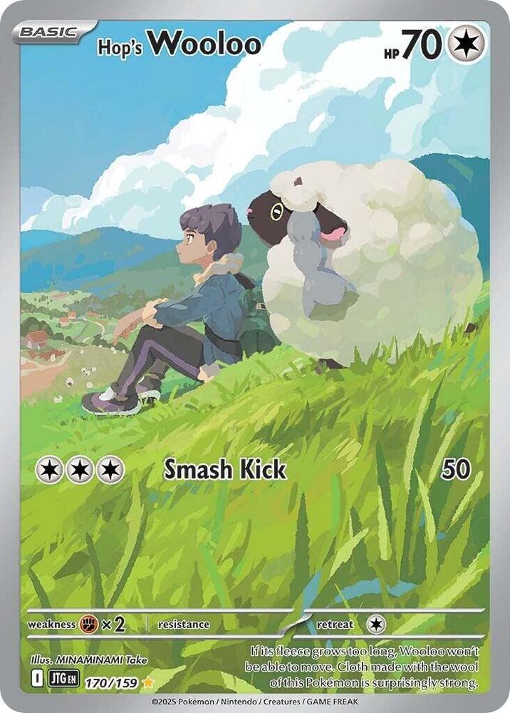 Hop's Wooloo 170/159 (SV09: Journey Together)  - Holofoil | Good Games Adelaide SA