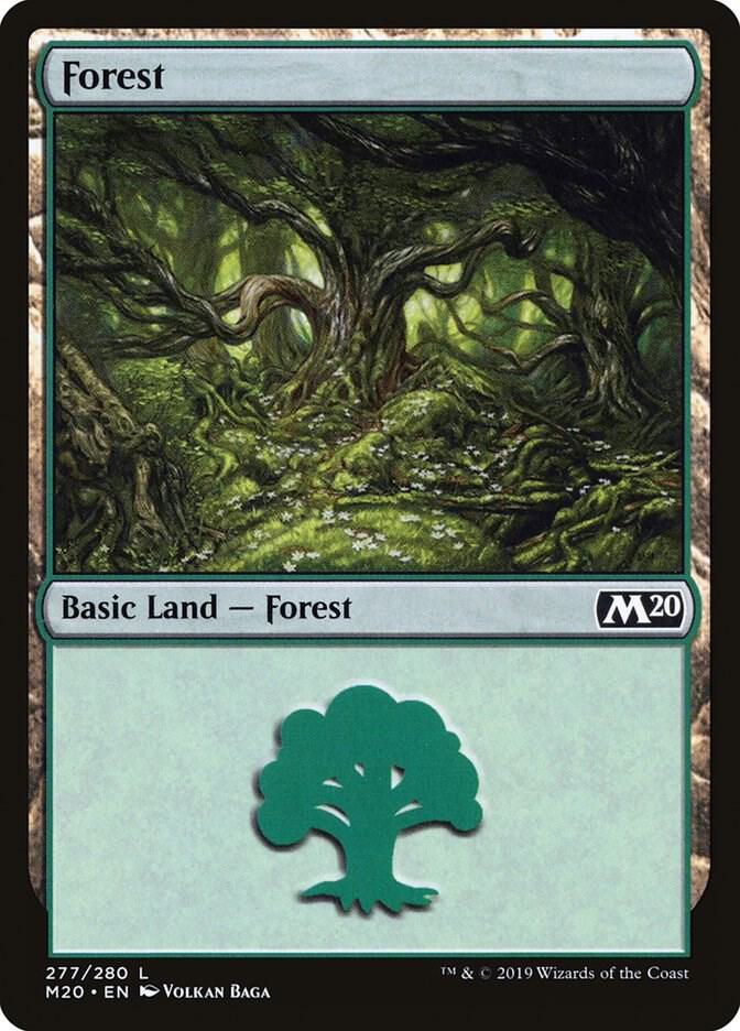 Forest 277 (Core Set 2020)  | Good Games Adelaide SA