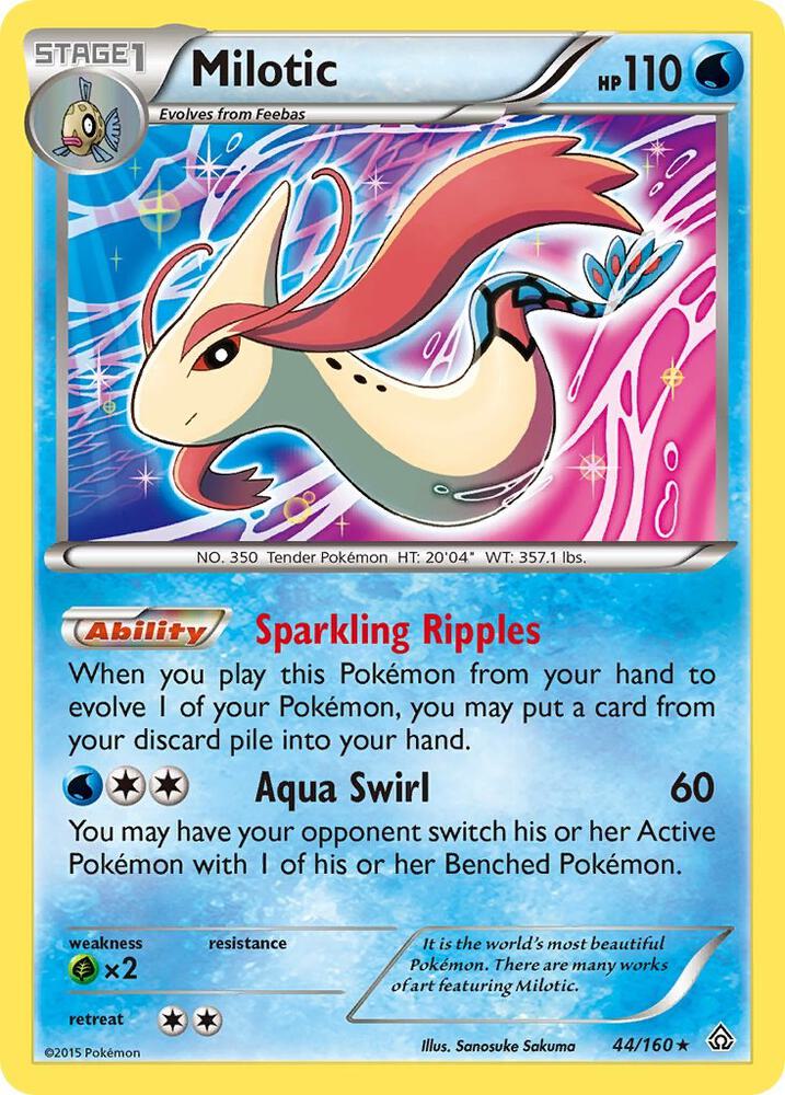 Milotic 44/160 (XY - Primal Clash)  - Holofoil | Good Games Adelaide SA