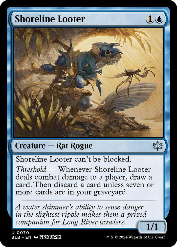 Shoreline Looter 70 (Bloomburrow)  | Good Games Adelaide SA