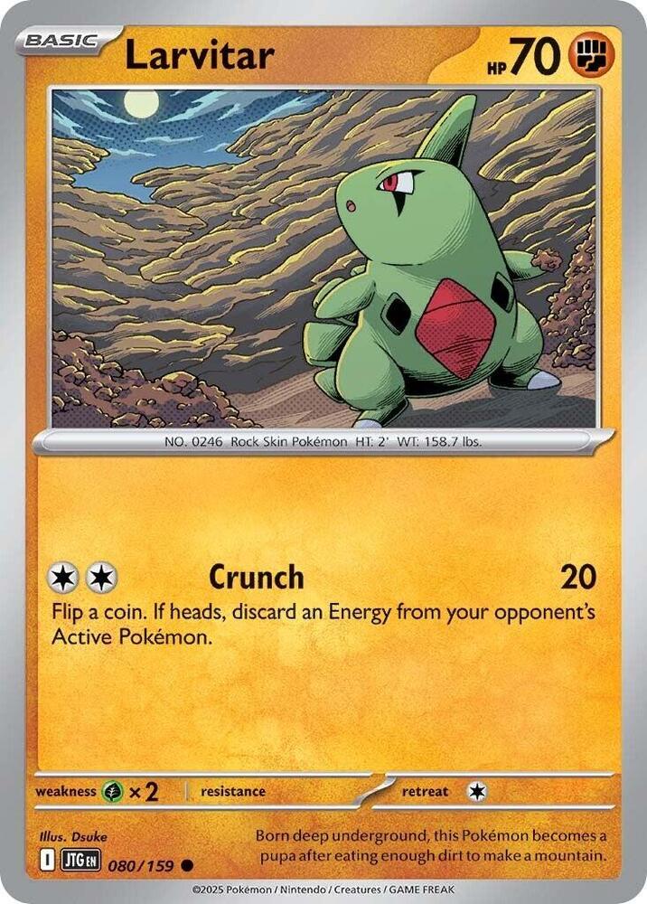 Larvitar 080/159 (SV09: Journey Together)  | Good Games Adelaide SA