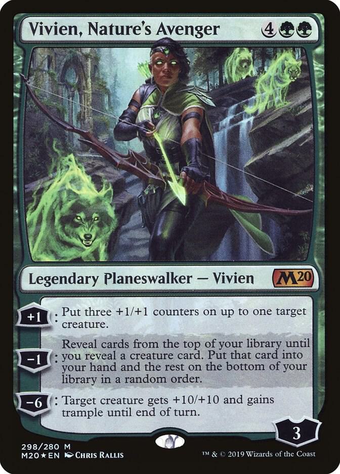 Vivien, Nature's Avenger 298 (Core Set 2020)  - Foil | Good Games Adelaide SA
