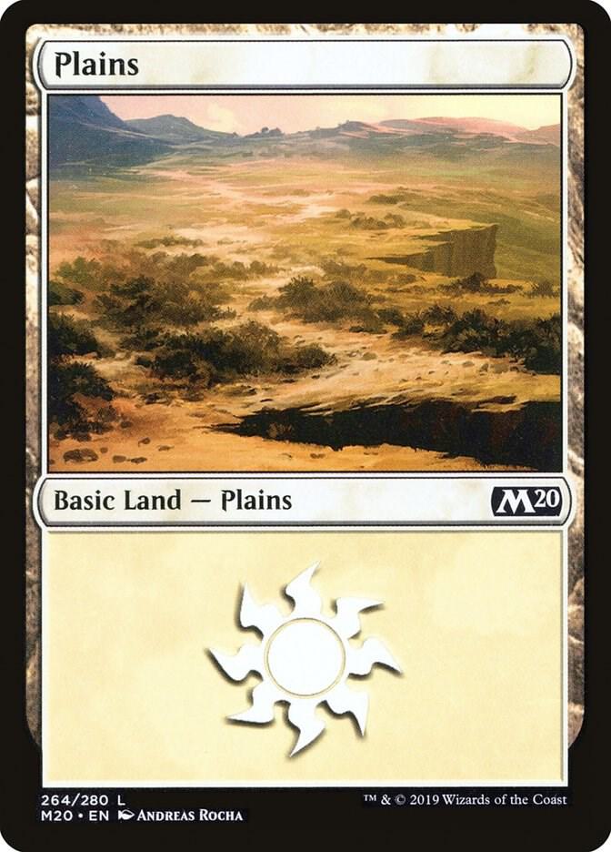 Plains 264 (Core Set 2020)  - Foil | Good Games Adelaide SA