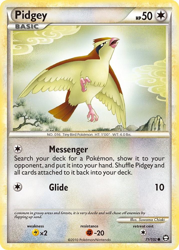 Pidgey 71/102 (Triumphant)  | Good Games Adelaide SA