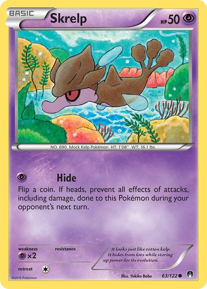 Skrelp 63/122 (XY - BREAKpoint)  | Good Games Adelaide SA