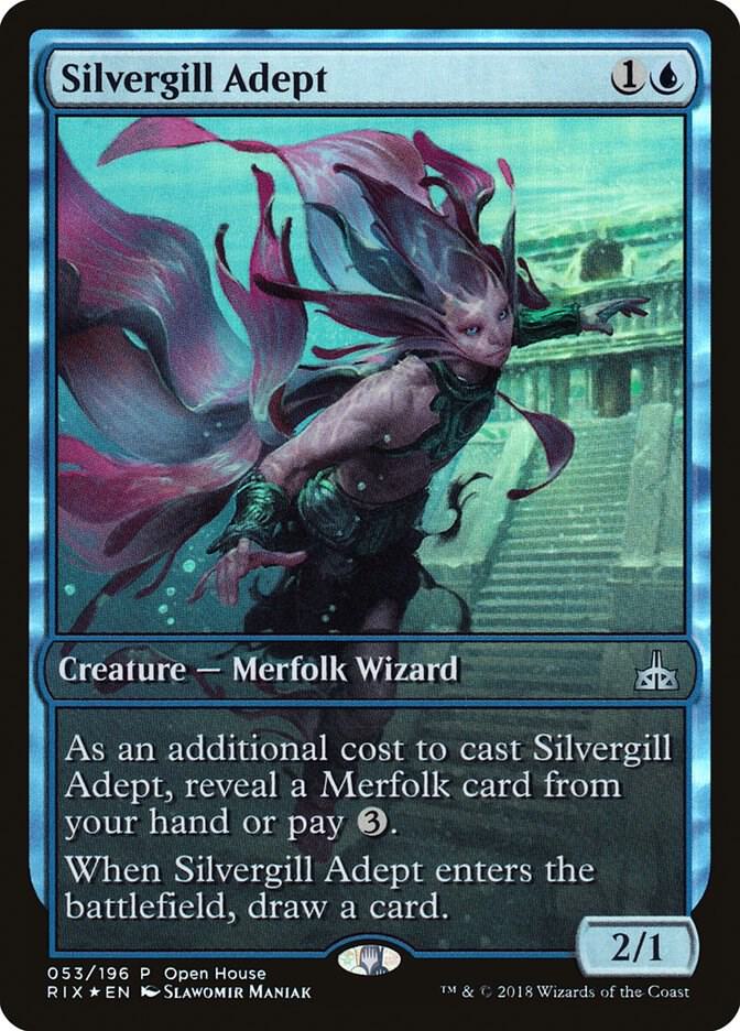 Silvergill Adept 53 (Open House Promos)  - Foil | Good Games Adelaide SA