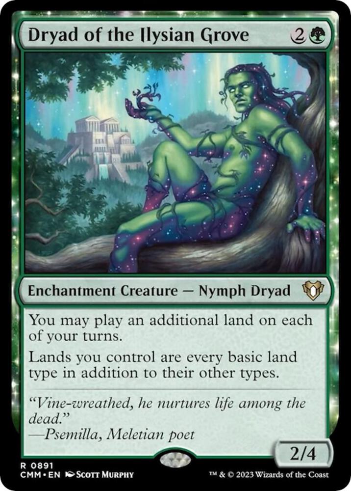 Dryad of the Ilysian Grove 891 (Commander Masters)  | Good Games Adelaide SA