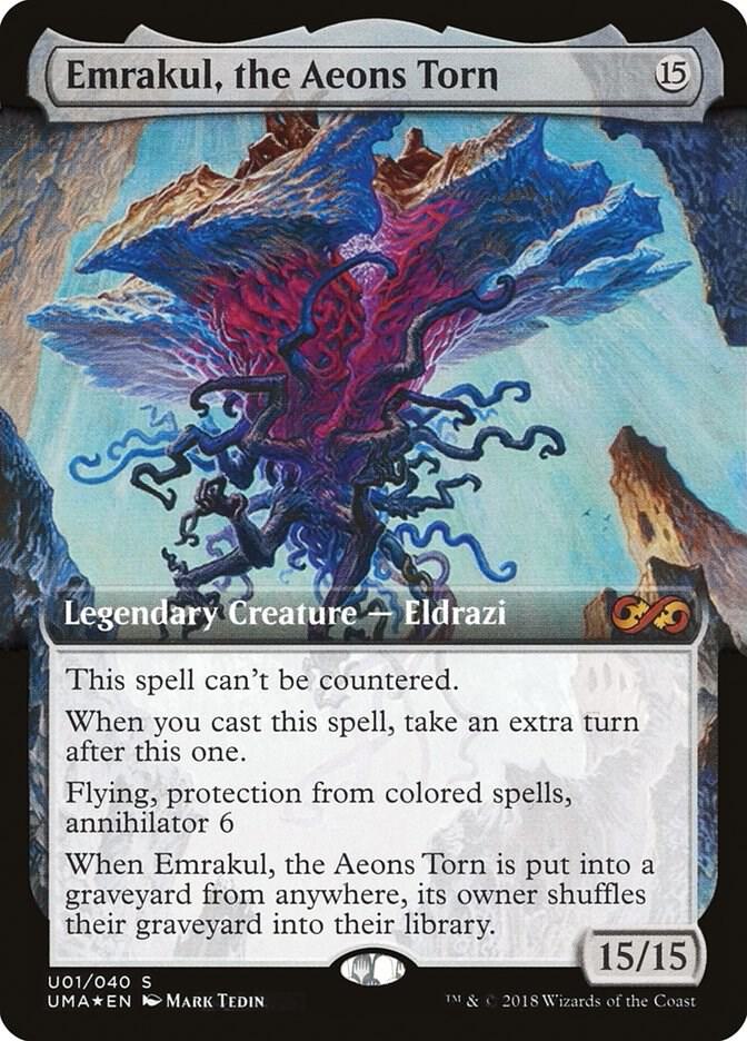Emrakul, the Aeons Torn U01 (Ultimate Masters: Box Toppers)  - Foil | Good Games Adelaide SA