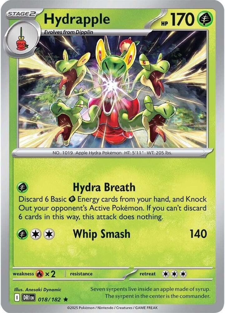 Hydrapple  018/182 (SV10: Destined Rivals)  - Holofoil | Good Games Adelaide SA